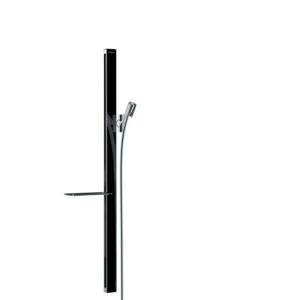 Hansgrohe Unica'E - Sprchová tyč 900 mm, se sprchovou hadicí, černá/chrom 27640600